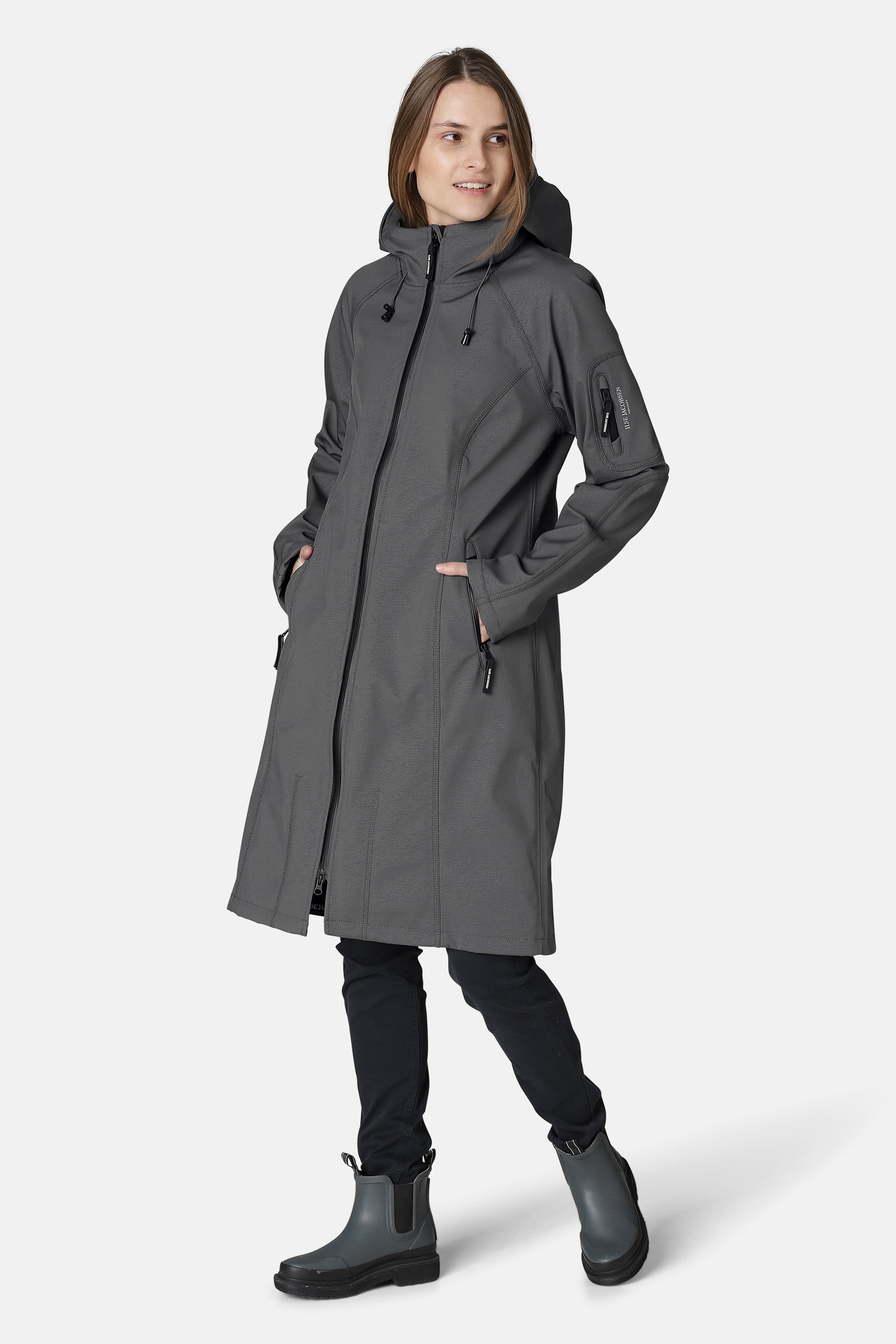 Ilse Jacobsen Hornbæk Rain Raincoat Raincoat 033 Dark Shadow